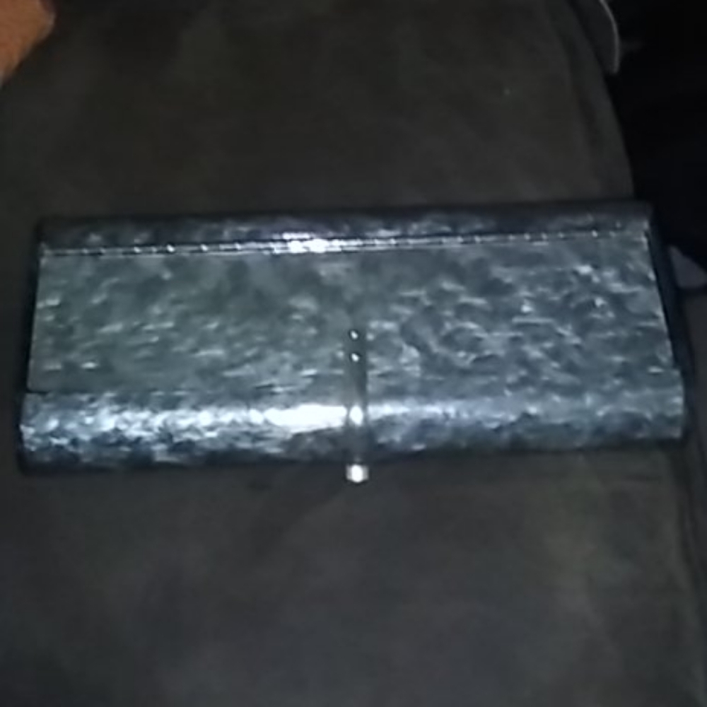 Wilardy 1950s lucite clutch wallet